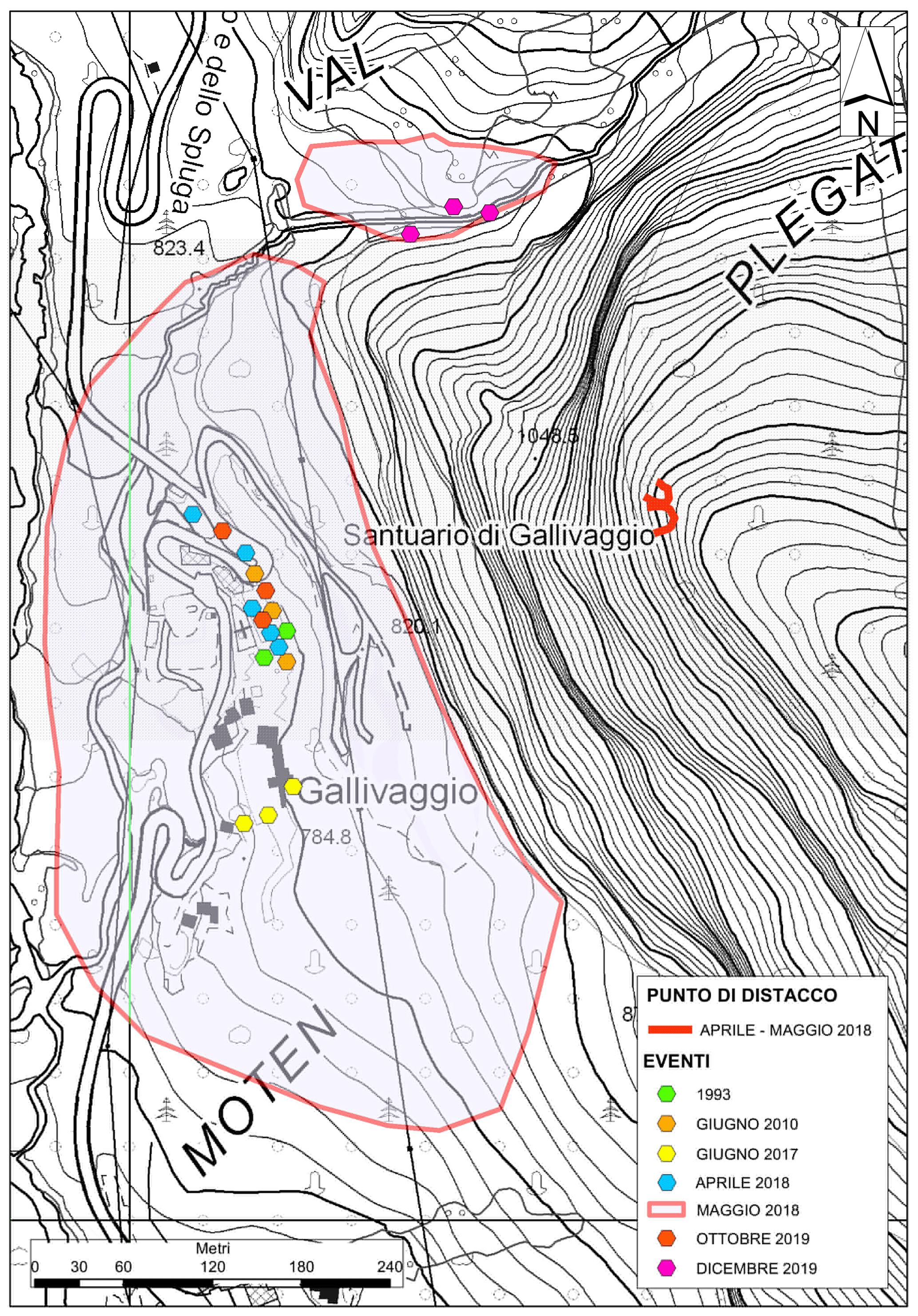 Gh Geological Monitoring Networks For Risk Management Close To Large Rock Cliffs The Case History Of Gallivaggio And Cataeggio In The Italian Alps