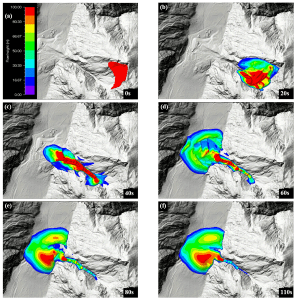 GH - The 1513 Monte Crenone rock avalanche: numerical model and